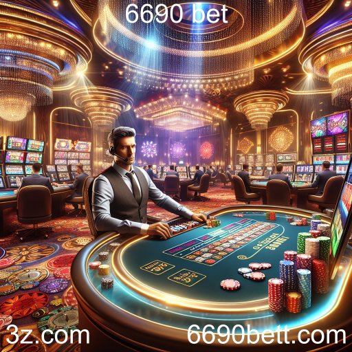 A Experiência do Cassino Ao Vivo no 6690 Bet